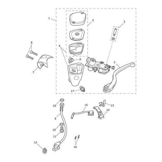 Bild von Clutch Lever Assy, Adj