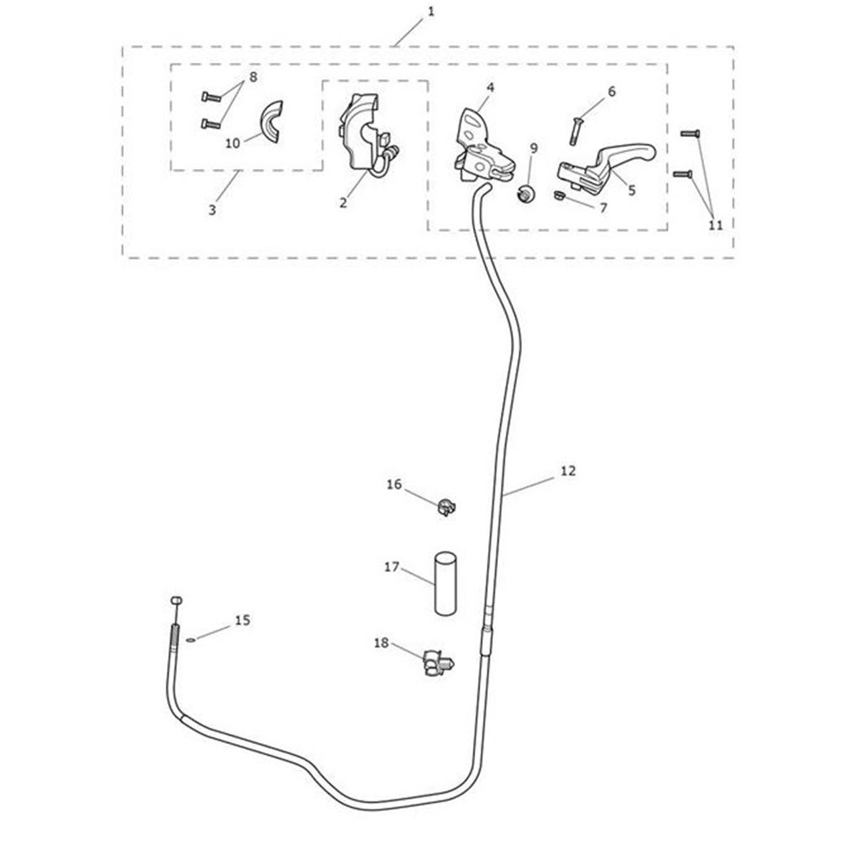 Bild von Clutch Lever Assy