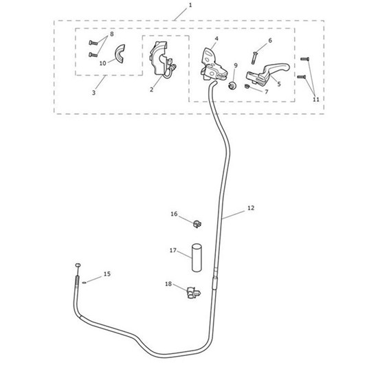 Bild von Clutch Lever Assy