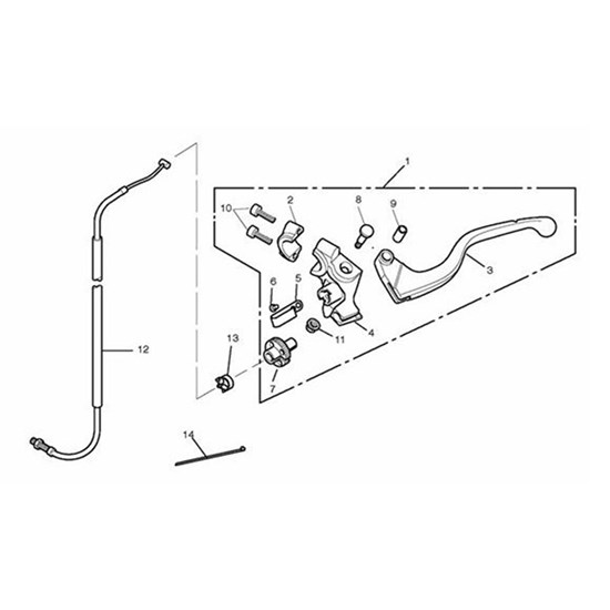 Bild von Clutch Lever Assy