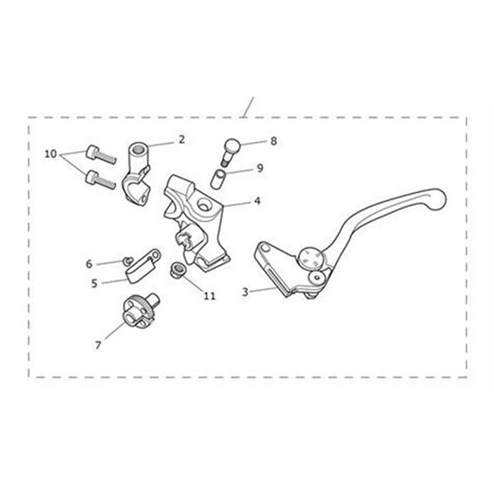 Bild von Clutch Lever Bracket