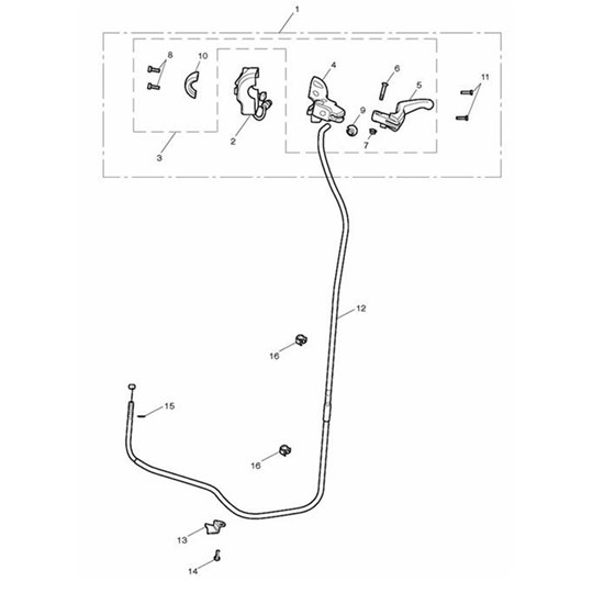 Bild von Clutch Lever Housing