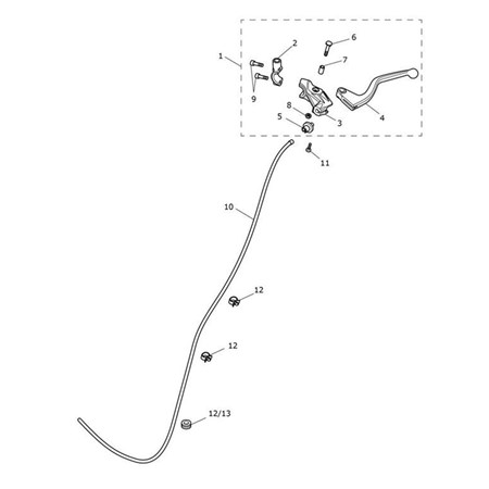 Bild von Clutch Lever