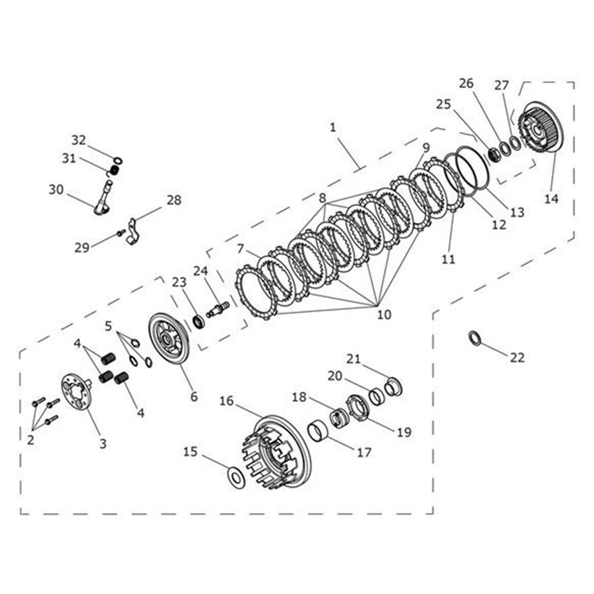 Picture of Clutch Outer Assy