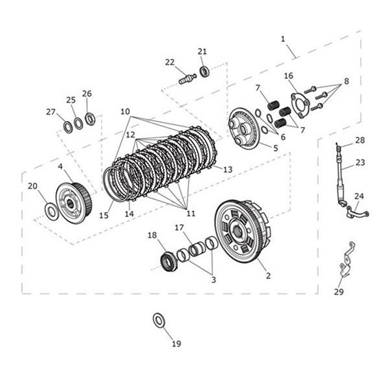 Bild von Clutch Spring, 1200