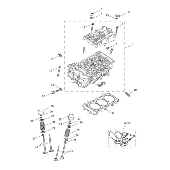 Bild von Collet, Valve, 4mm Stem, Thin