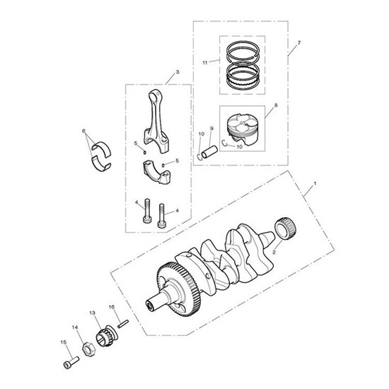 Bild von Connecting Rod Assy