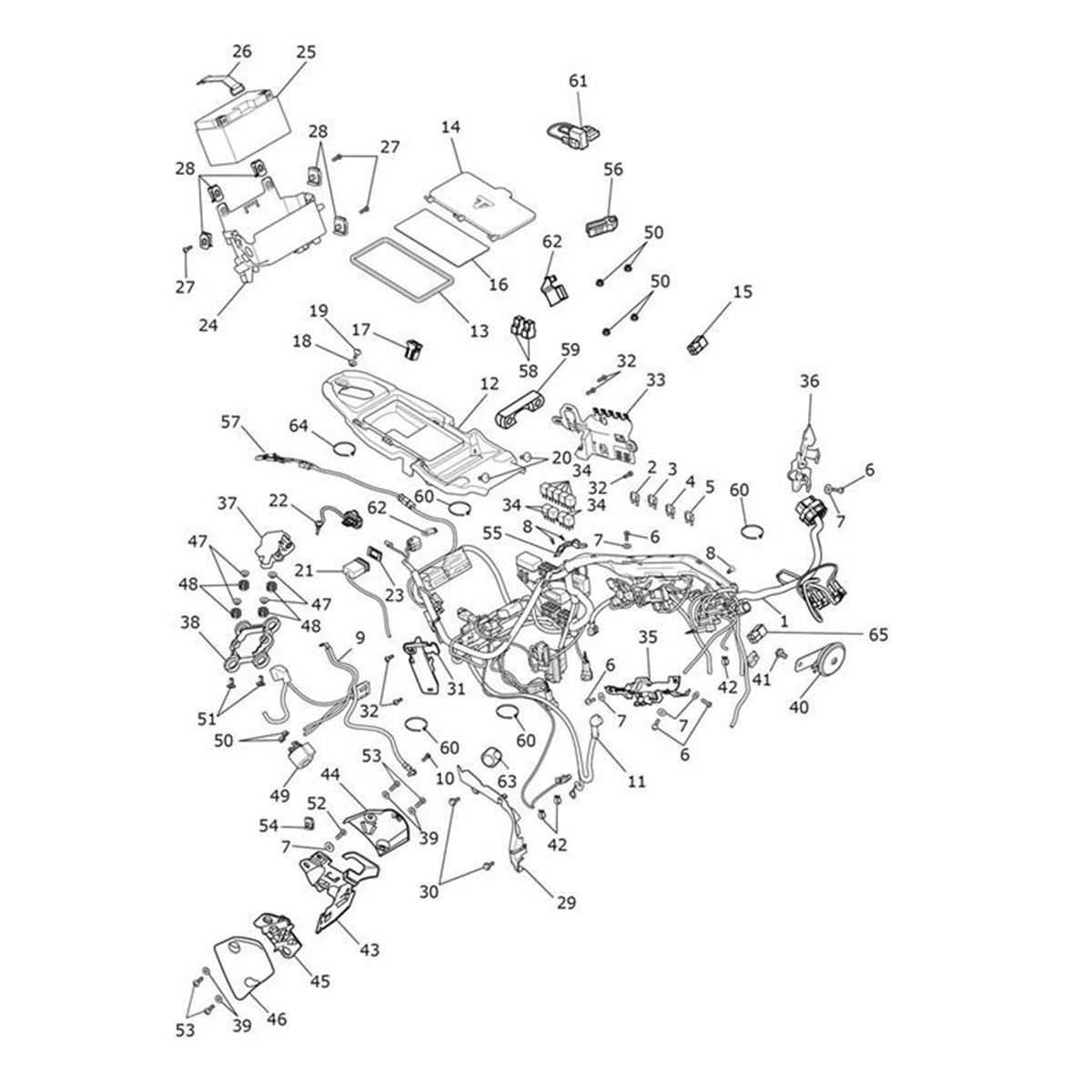 Bild von Connector, Airbox, Moulding