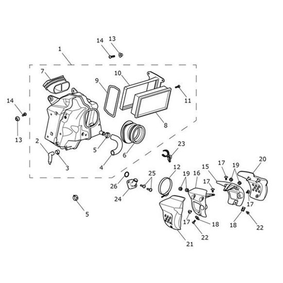 Bild von Connector, SAI Hose