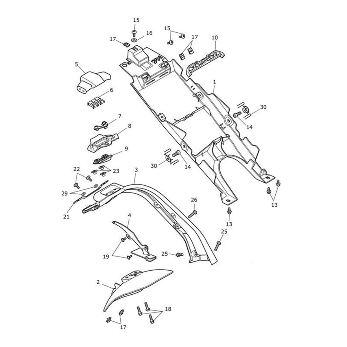 Bild von Connector Holder, Moulding