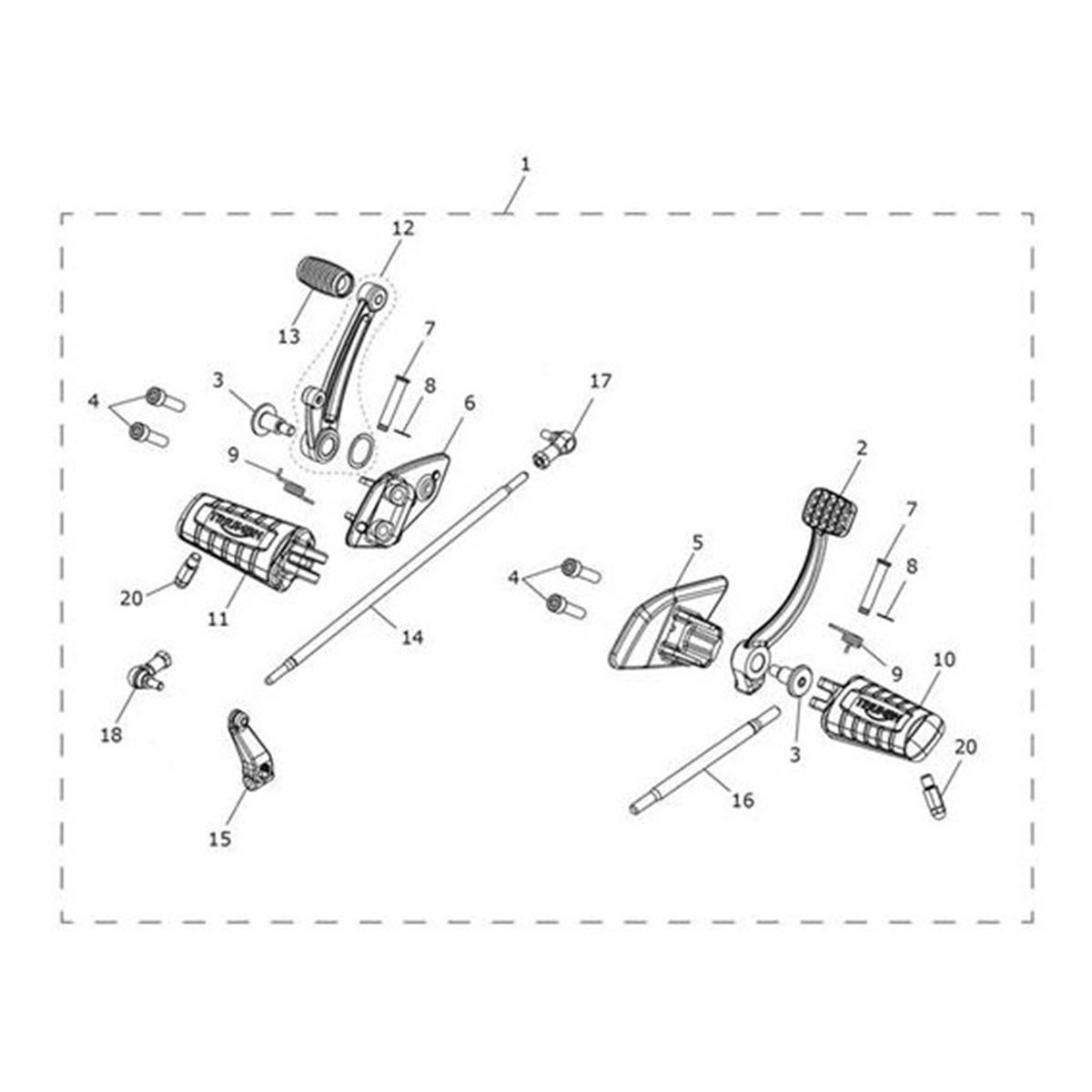 Bild von Control Plate, LH