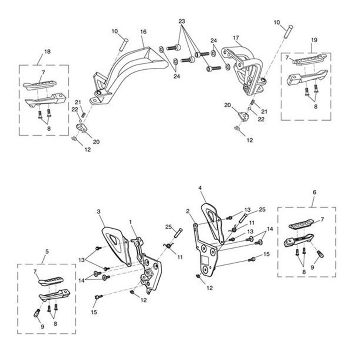 Bild von Control Plate, RH, Graphite