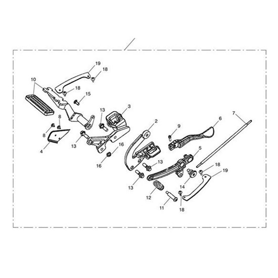 Bild von Control Plate Bracket, RH