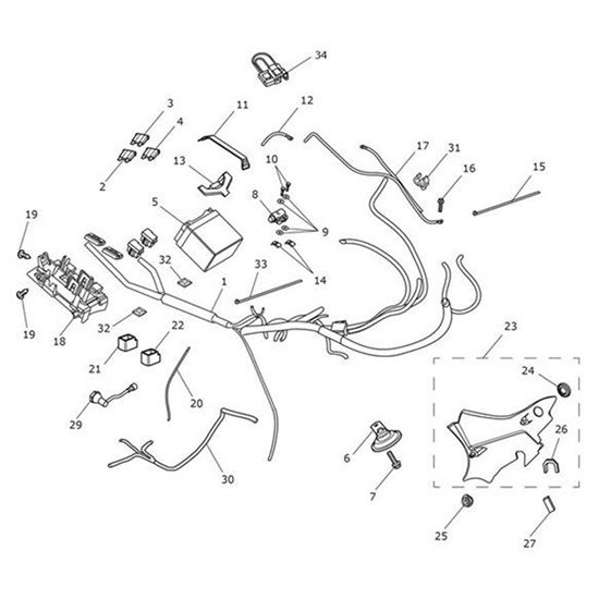 Bild von Cover, Battery Terminals