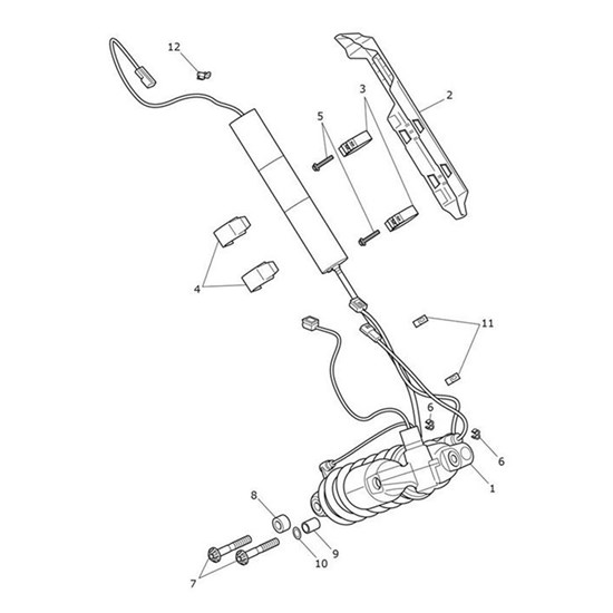 Bild von Cover, Bracket, Electric Preload