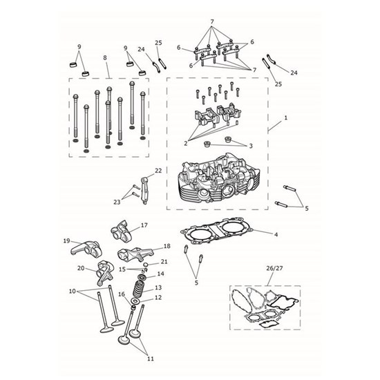 Bild von Cover, Head Bolt, Black