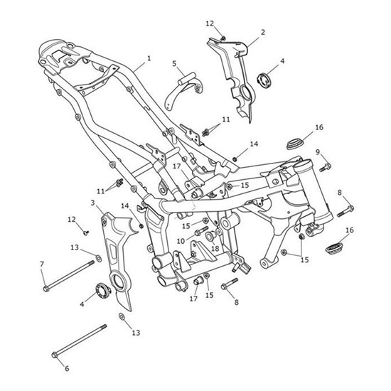 Bild von Cover, Outrigger LH, Mldg