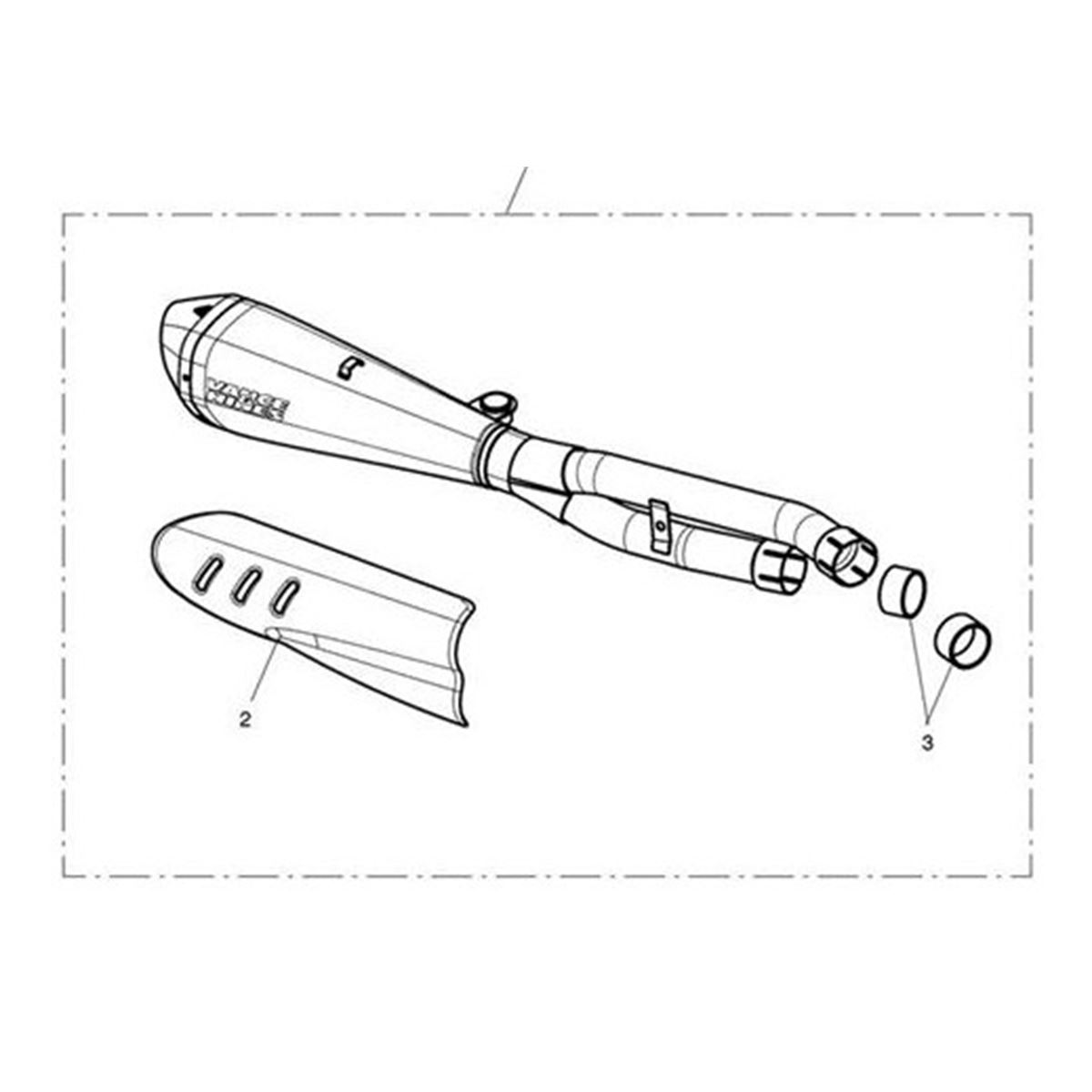 Bild von Cover, Silencer Assembly