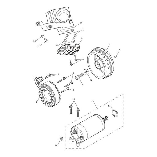 Bild von Cover ABS & Regulator Rectifier
