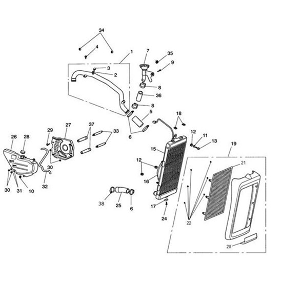 Bild von Cover Assembly, Radiator