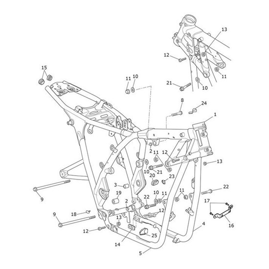 Bild von Cradle Assy, LH