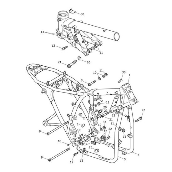 Bild von Cradle Assy, LH