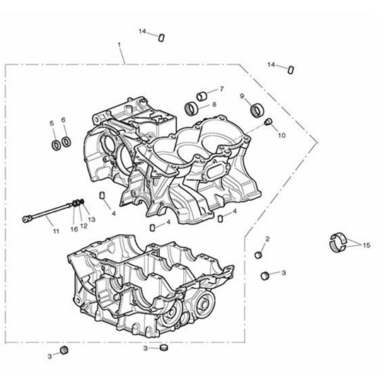 Bild von Crankcase Assembly