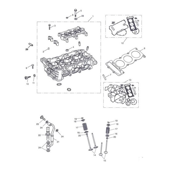 Bild von Cylinder Head Spares Kit