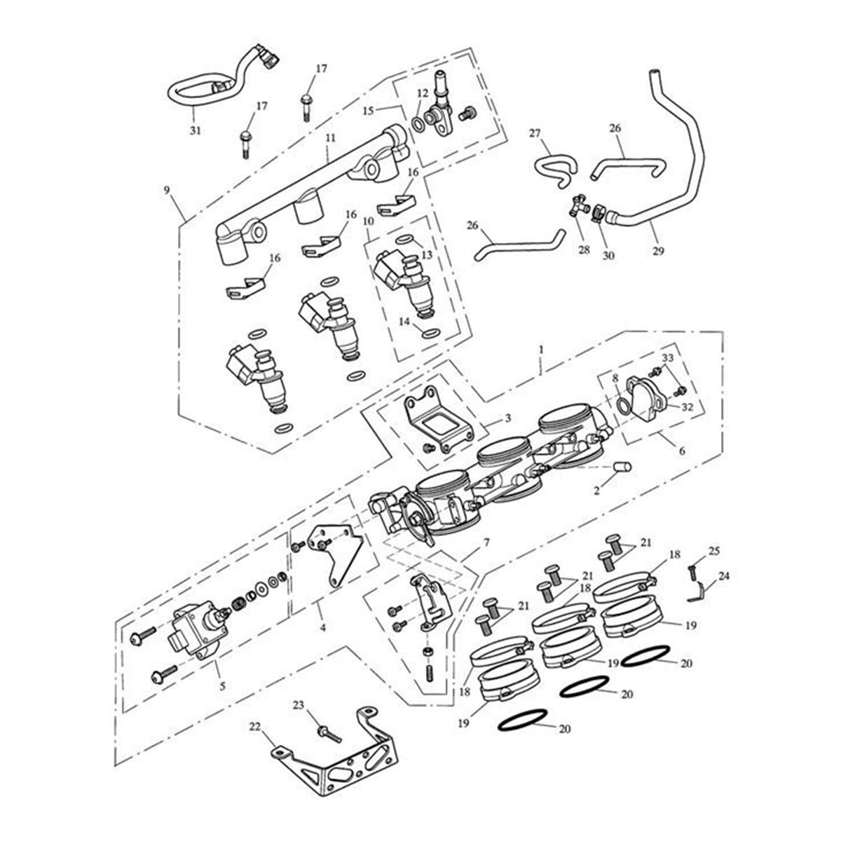 Bild von DROSSELKLAPPENANSCHLAG, 106 PS