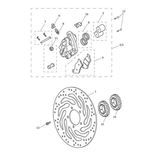 Bild von Damper, Brake Disc, RHS