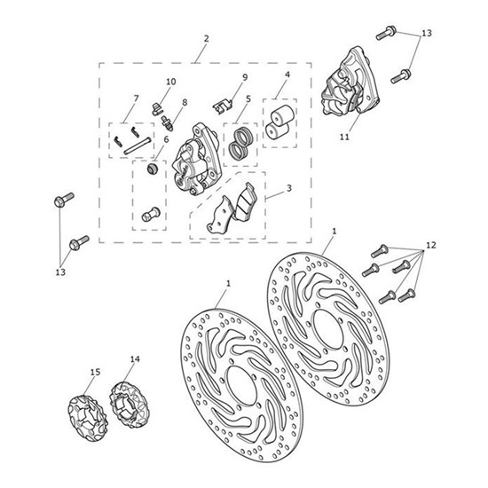 Bild von Damper, Rubber, Brake Disc, LH