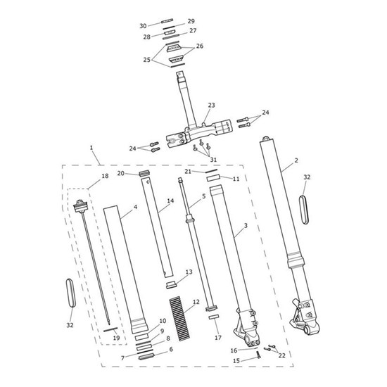 Bild von Damper Assy, LH