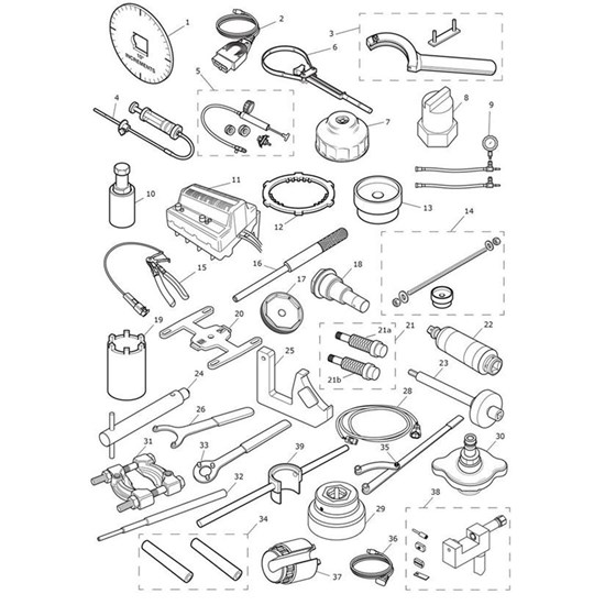 Bild von Damper Cylinder Wrench