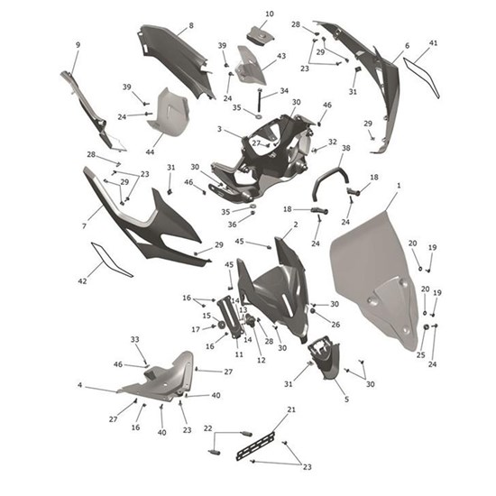 Bild von Decal, Cockpit, LH