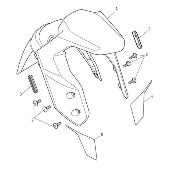 Bild von Decal, Front Mudguard, RH