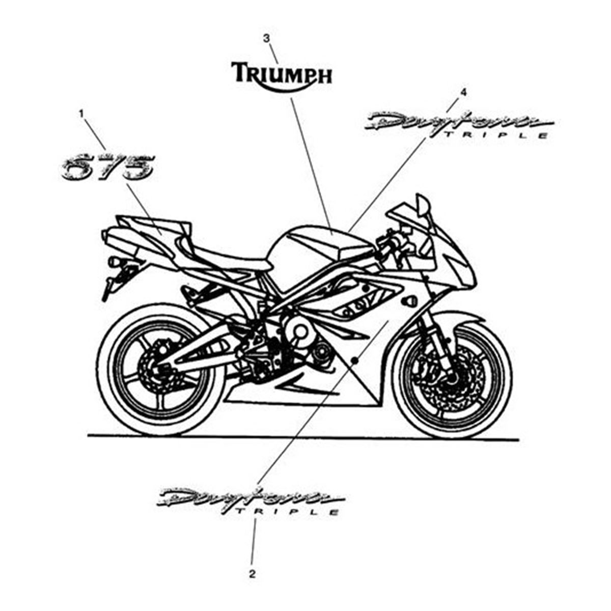 Bild von Decal, Fuel Tank, Front