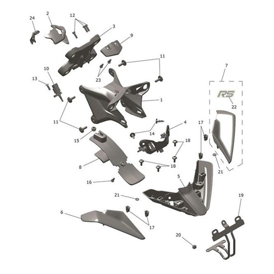 Bild von Decal, Headlight, RH
