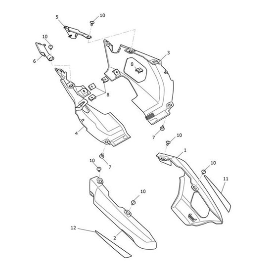 Bild von Decal, Rear Panel, RH