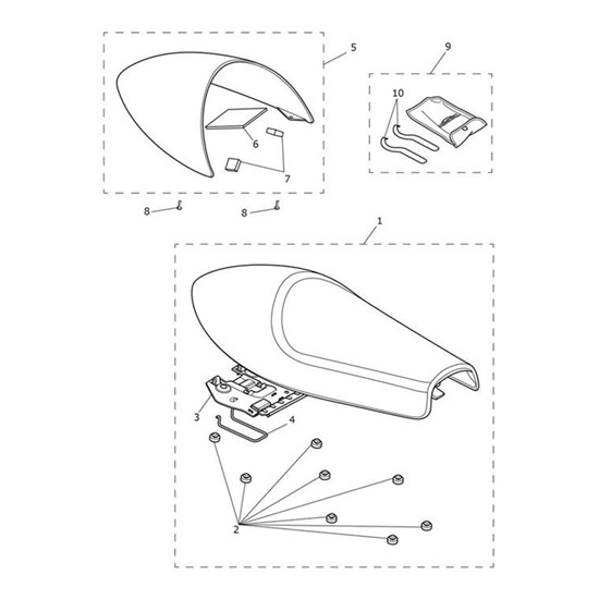 Bild von Decal, Seat Cowl, LH, 100