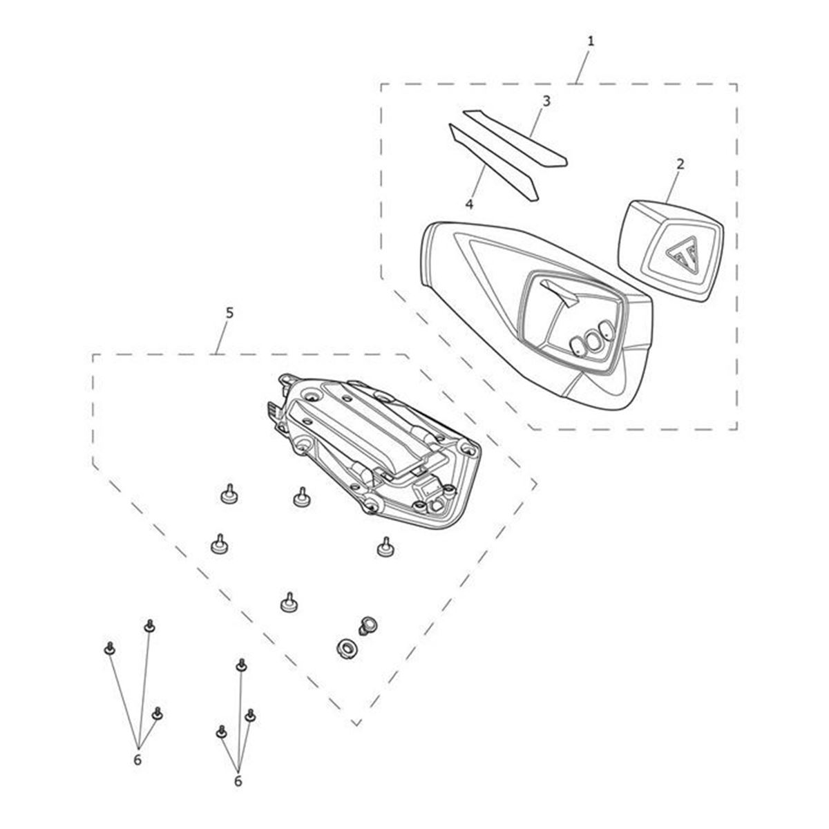 Bild von Decal, Seat Cowl, LH