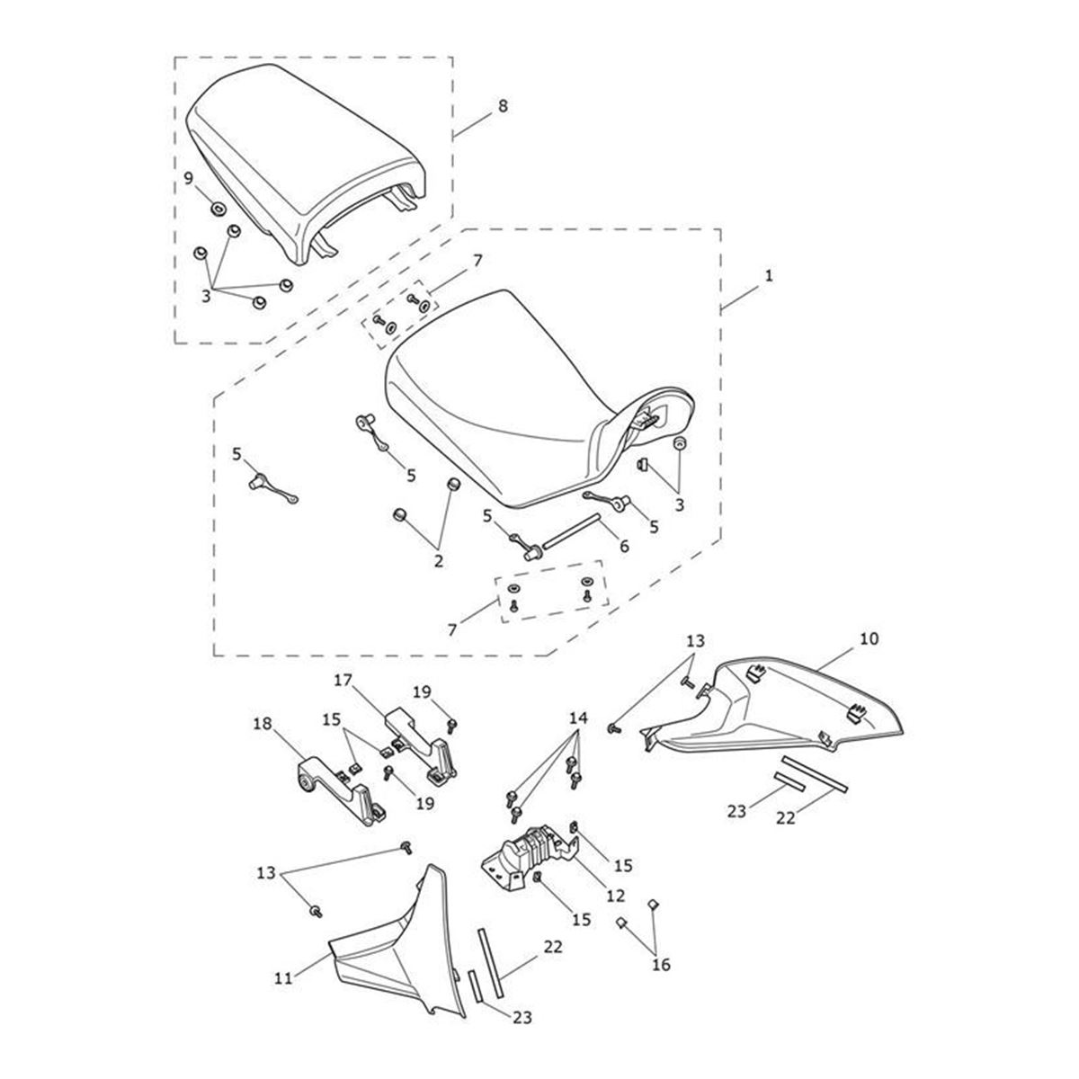 Bild von Decal, Seat Panel, LH, GT Aragon