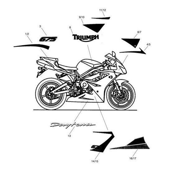 Bild von Decal, Tank, Lower Infill, LH