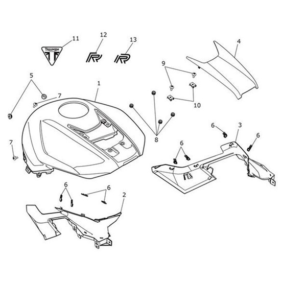 Bild von Decal, Tank Badge