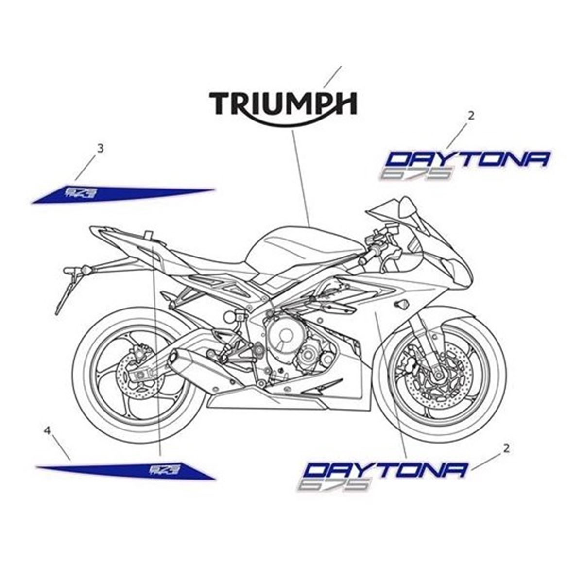 Bild von Decal, Upper Fairing