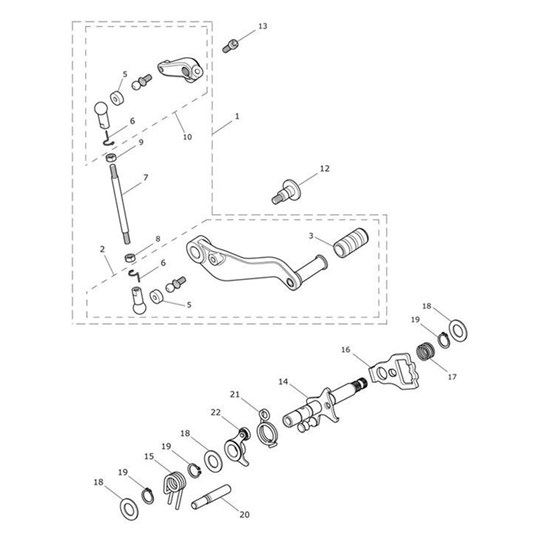 Bild von Detent Arm, Assembly