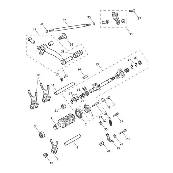 Bild von Detent Arm Assembly