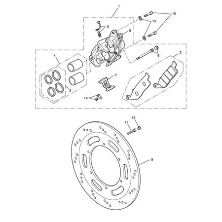 Bild von Disc, Front, LHS, Dia 310