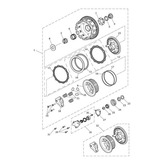 Bild von Disc B, Clutch Friction