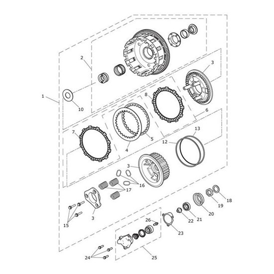 Bild von Disk B, Cltuch Friction