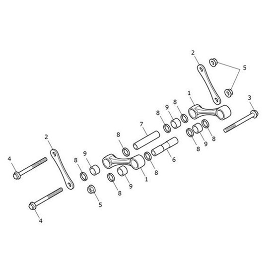 Bild von Drag Link Assy, Spares